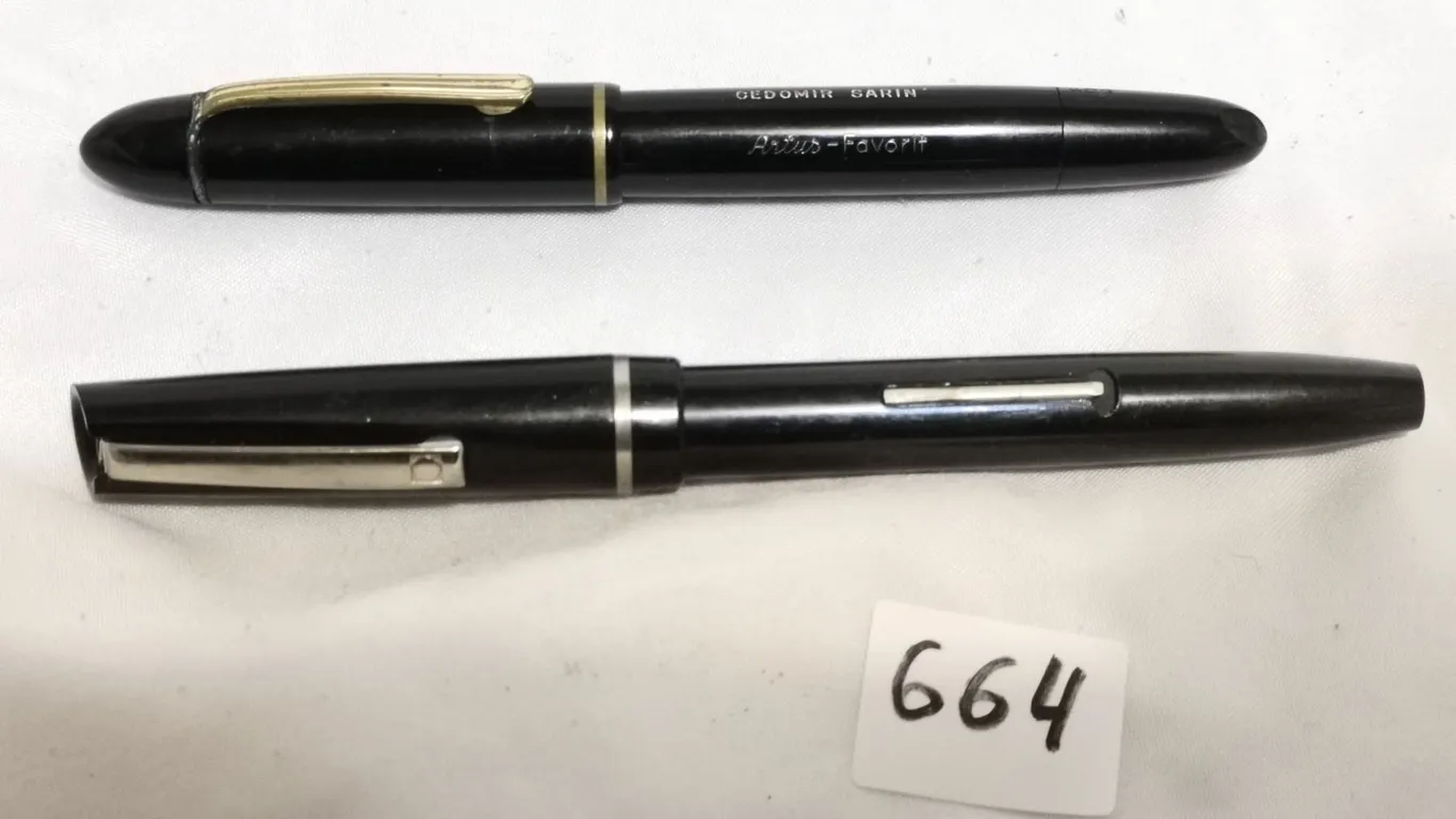 Two Specialty Fountain Pens