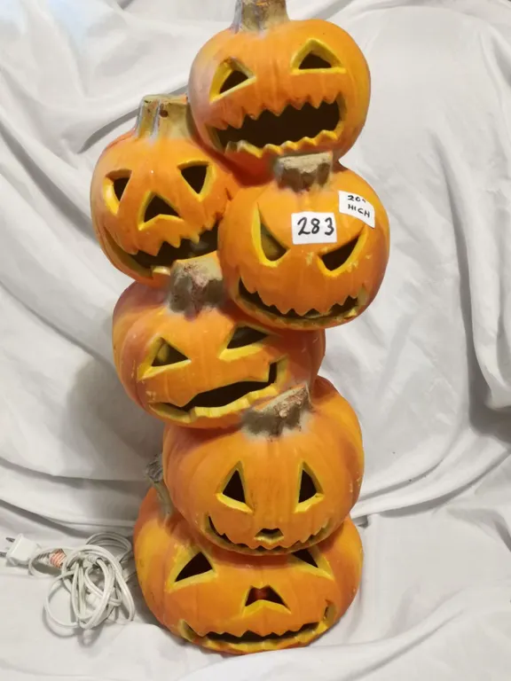 Light up Pumpkin Halloween Décor, 20”