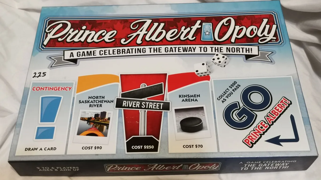 Prince Albert-Opoly Board Game