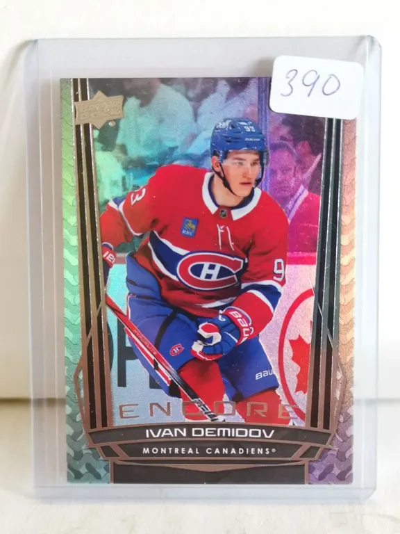 2025-26 NHL UD Series 1 Ivan Demidov Encore Insert #E-36