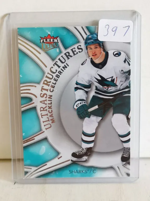 2025-26 NHL Fleer Ultra Macklin Celebrini Ultrastructures #SR-3