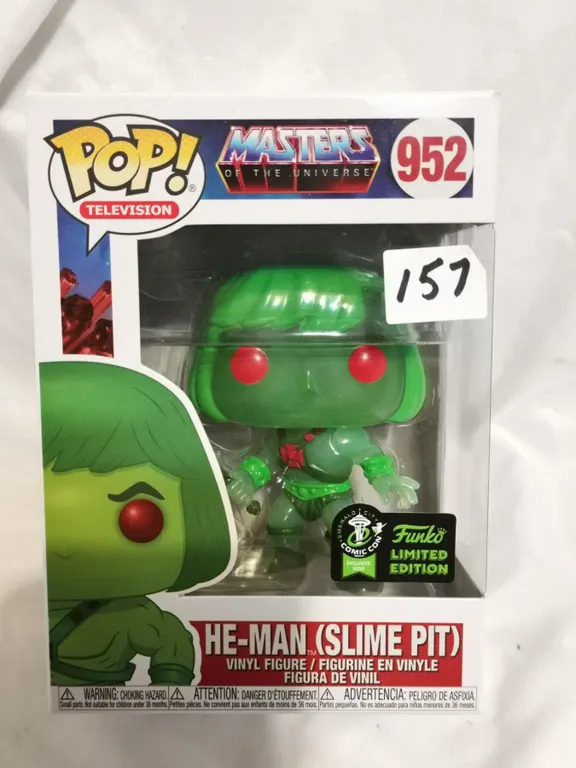 Rare He-Man Slime Pit Funko Pop, Limited Edition Masters of the Universe