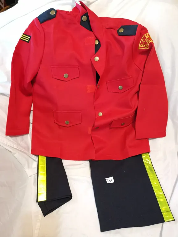 Child RCMP Costume for Halloween