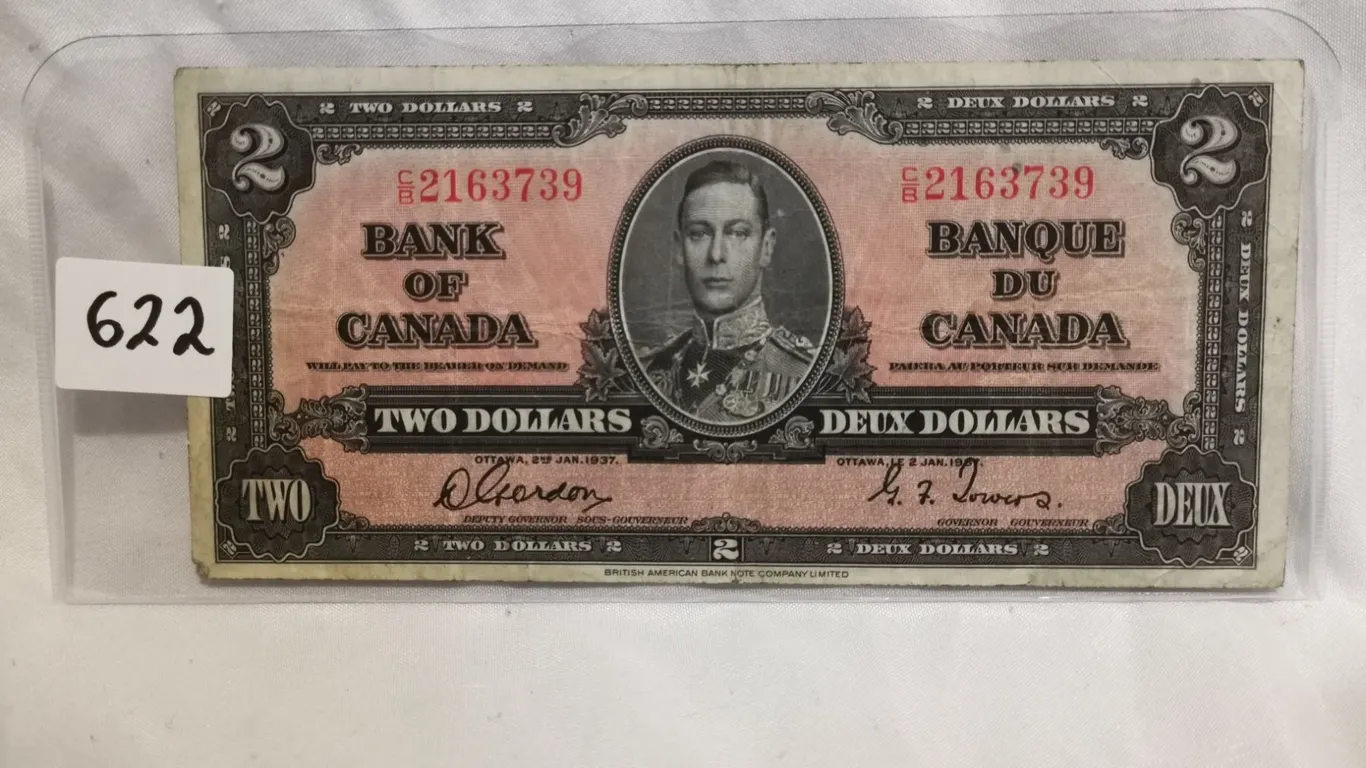 1937 $2 Bill, Gordon Towers