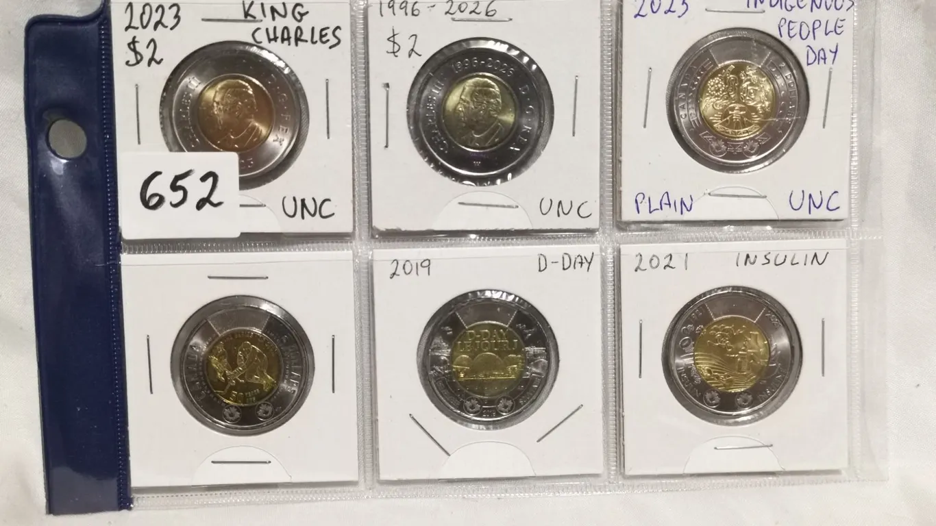 Lot of Special UNC $2 Coins