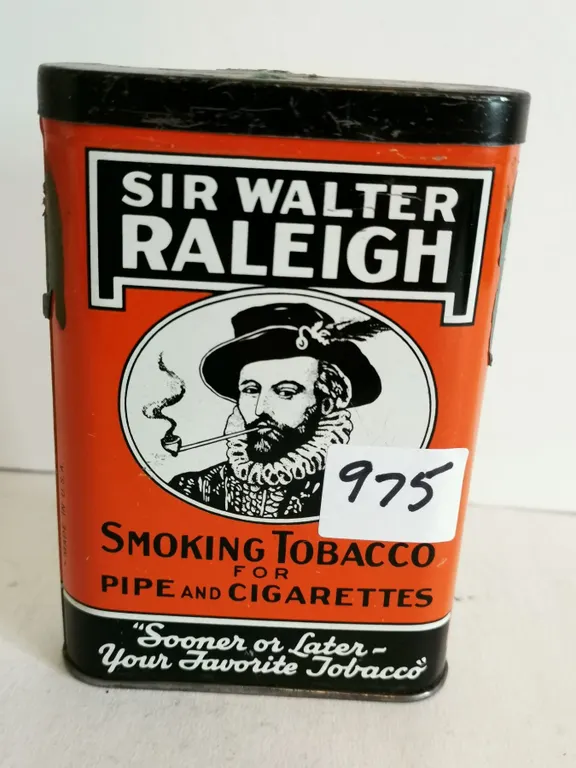 Sir Walter Raleigh Tobacco Tin