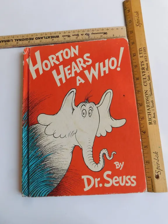 VINTAGE, HORTON HEARS A WHO! DR SUESS, 1954