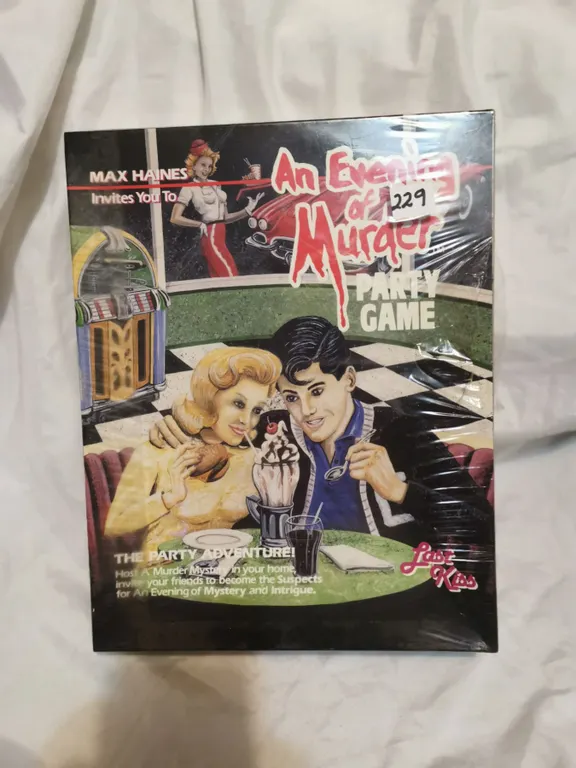 NOS “An Evening of Murder” Party Game, Sealed