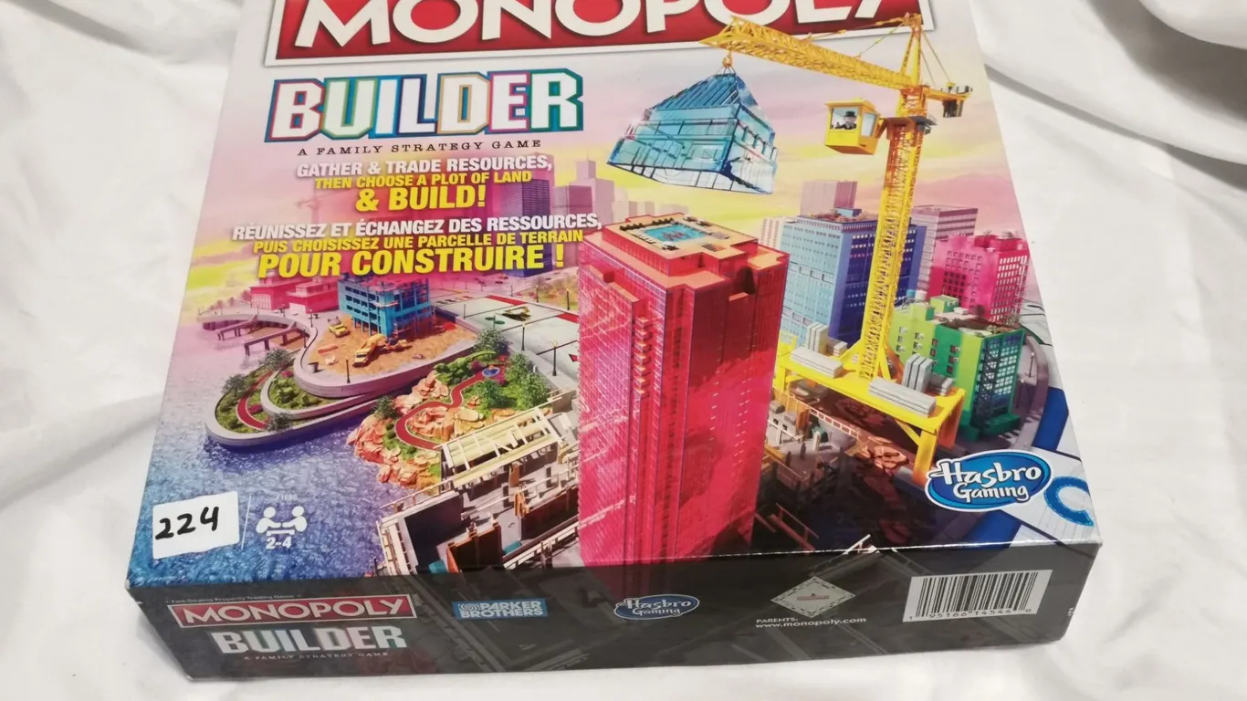 Builder Monopoly Board Game