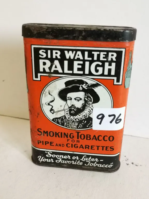 Sir Walter Raleigh Tobacco Tin