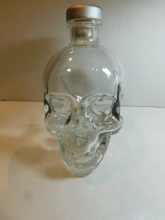 VINTAGE SKULL BOTTLE