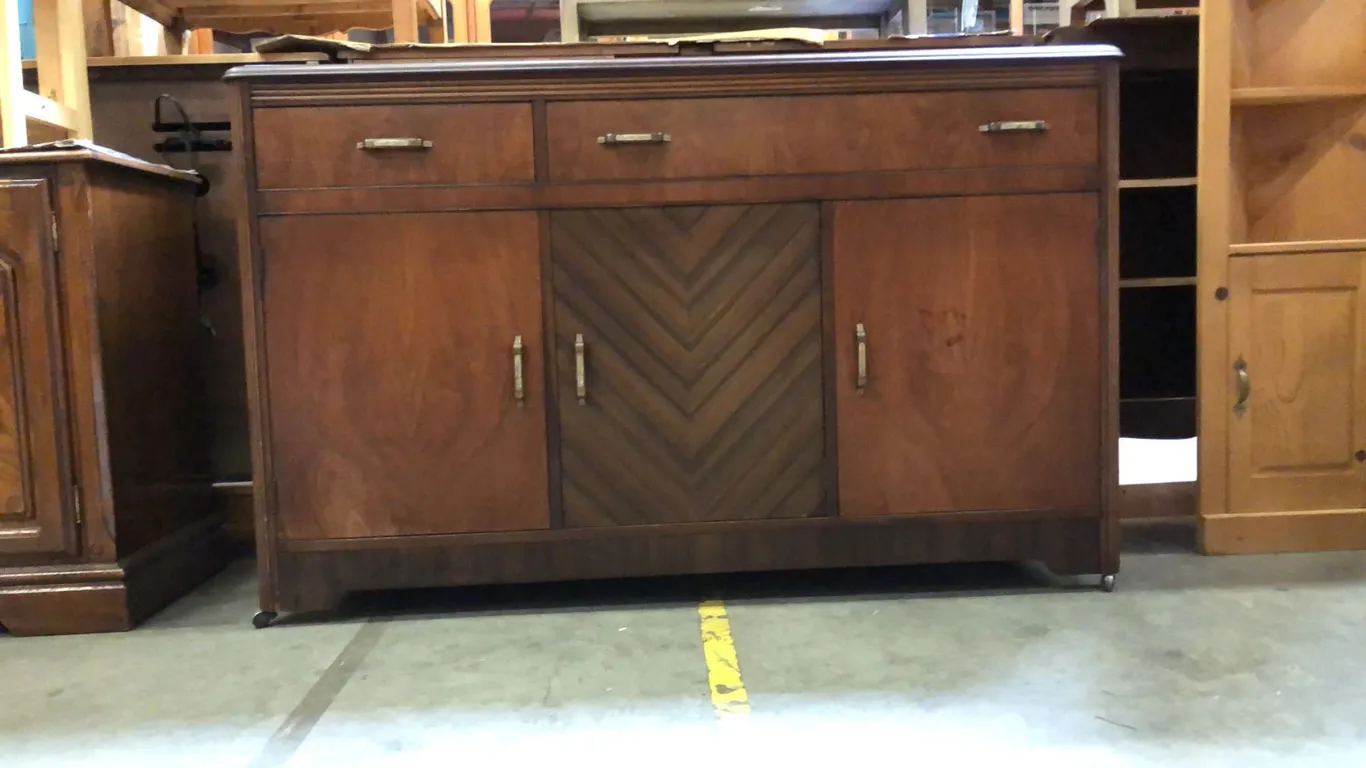 VINTAGE 3 DOOR/2 DRAWER BUFFET CABINET
