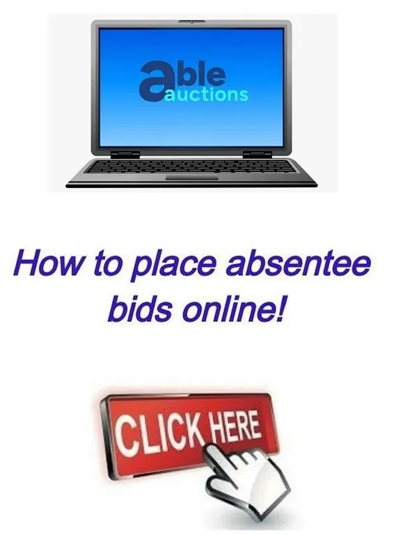 How to place absentee bids