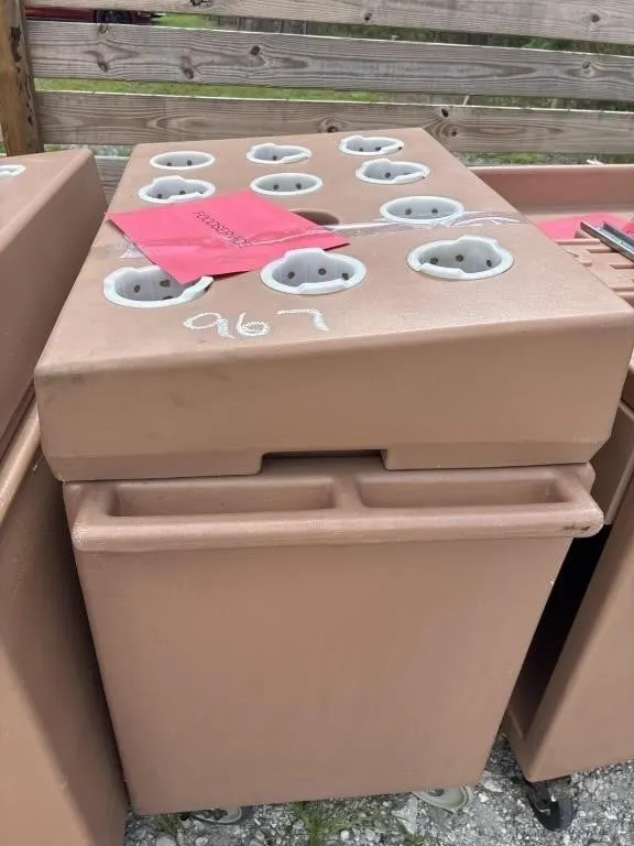 X1 CAMCO FLATWARE TRAY CART