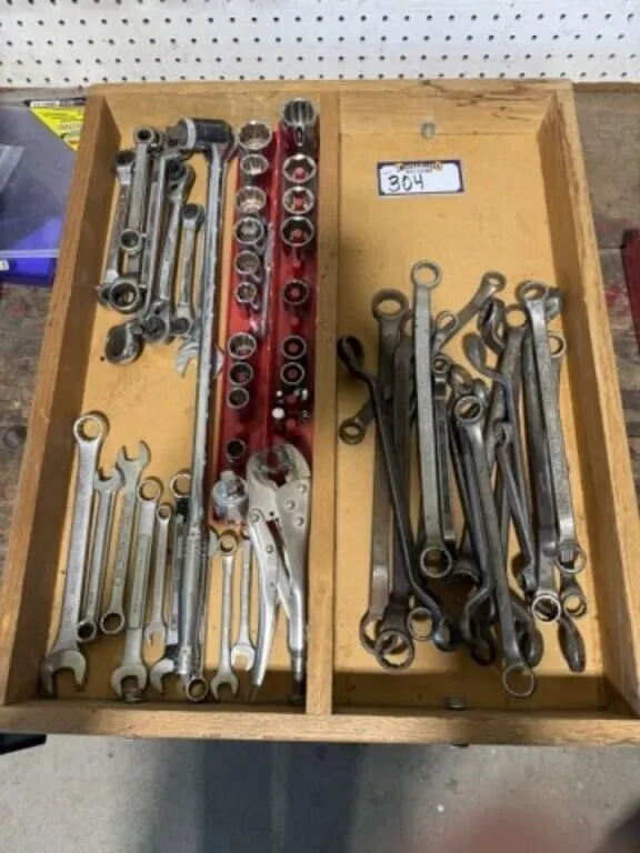 Assorted Ratchet Wrenches, Sockets and