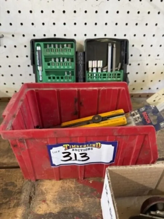 Red Container Wing Nut Tool and