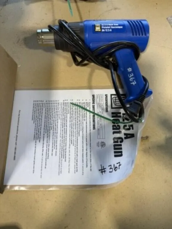 Powerfist 12.5 amp Electric Heat Gun