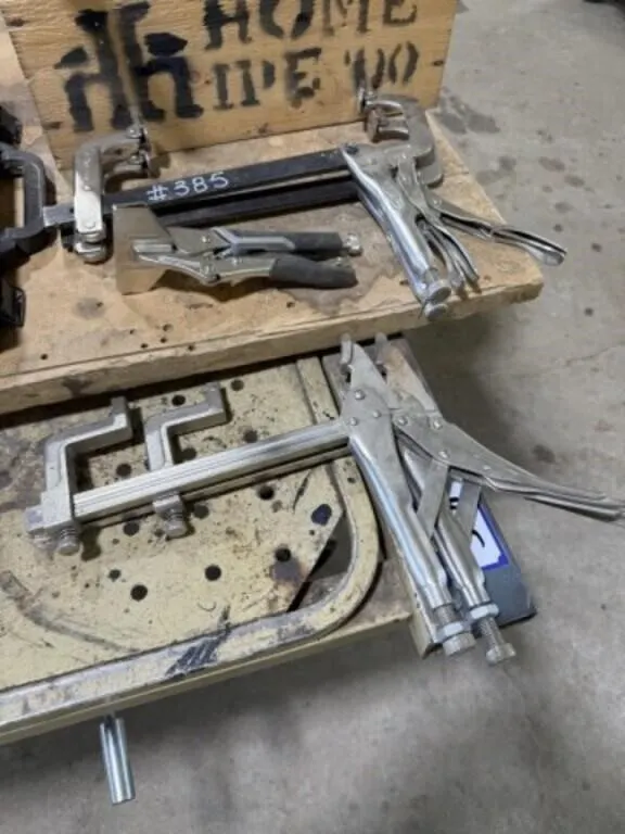 5 pcs Vise Grip Clamps (6" to 9") and