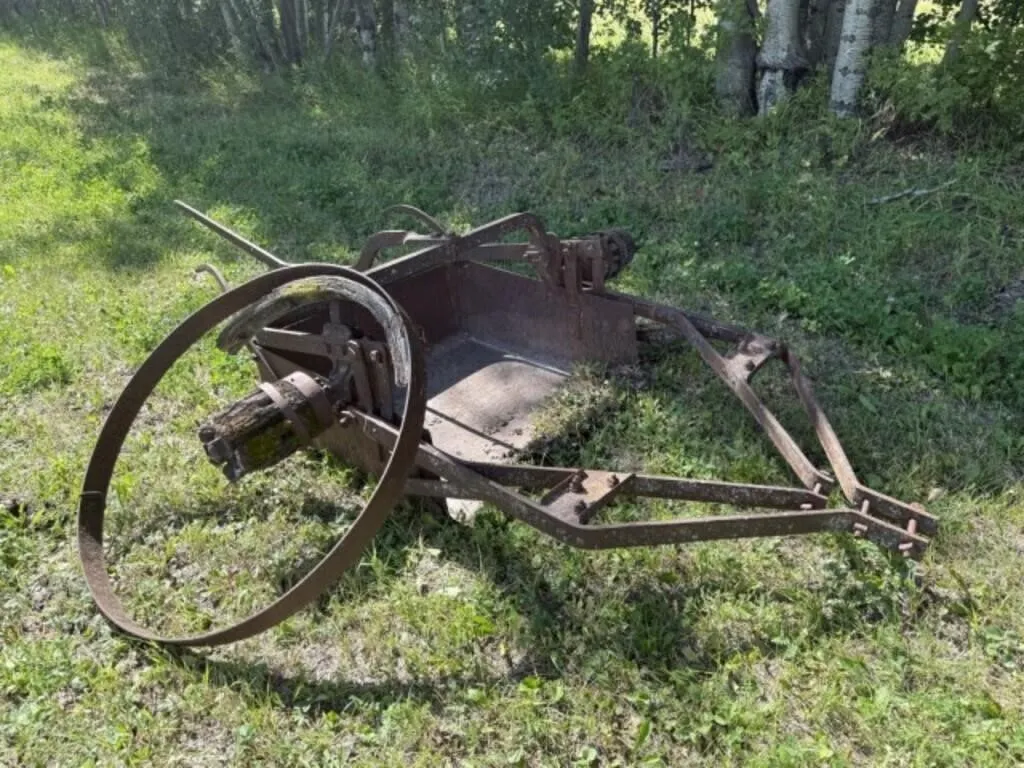 Horse Drawn 39" Wooden Wheel Scraper