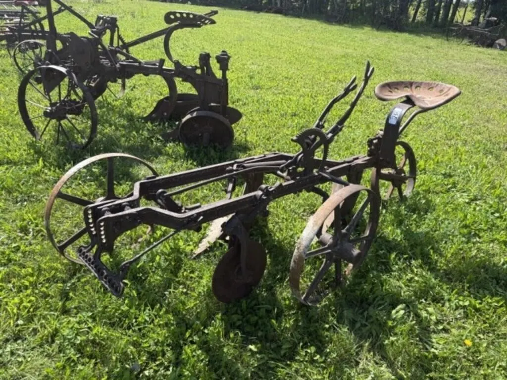 Horse Drawn Cockshutt Gang Plow c/w Seat