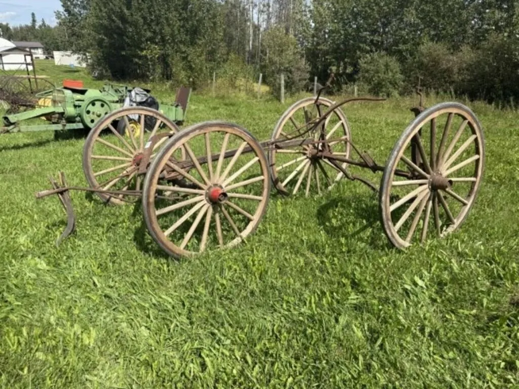 Set of Wooden Wheel School Van Gear c/w