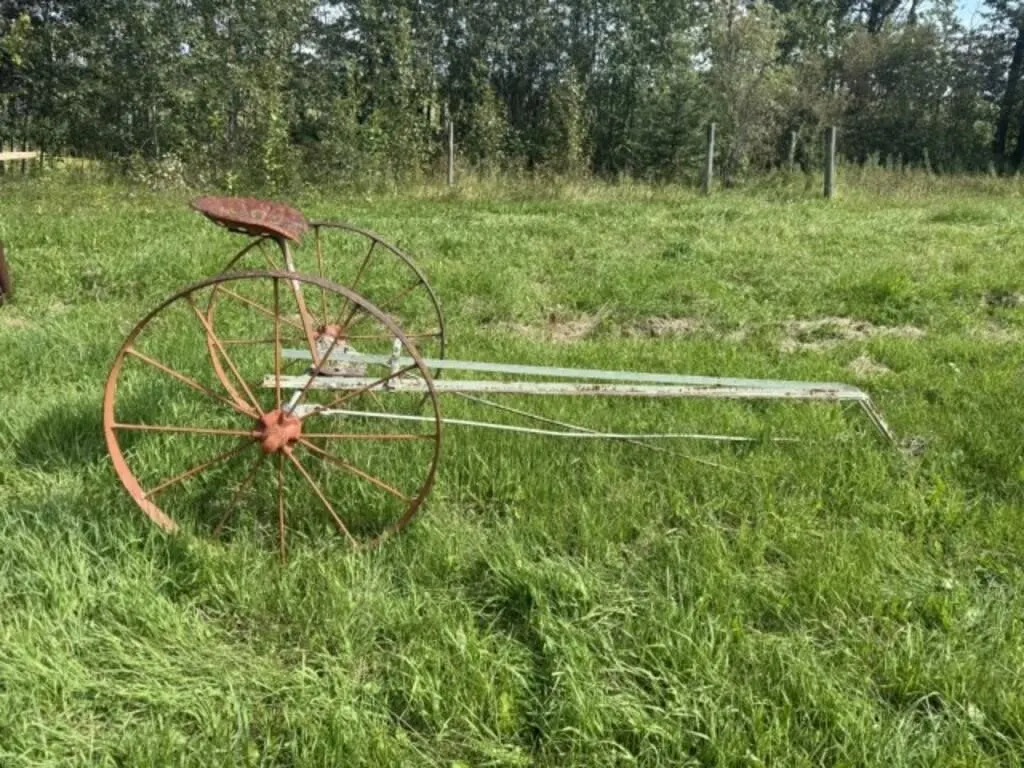 Horse Drawn Cockshutt Harrow Cart (Field Ready)