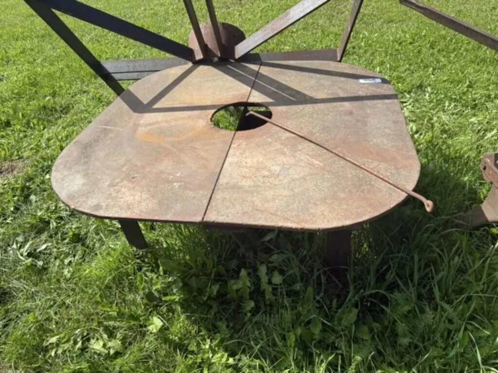 Tire Setting Table for Wooden Wheels