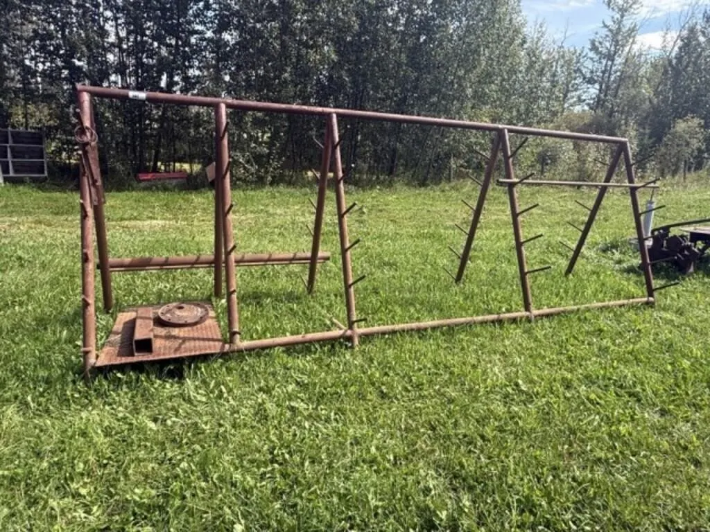 15' A-Frame Steel 2 3/8" Tubing Pipe Rack