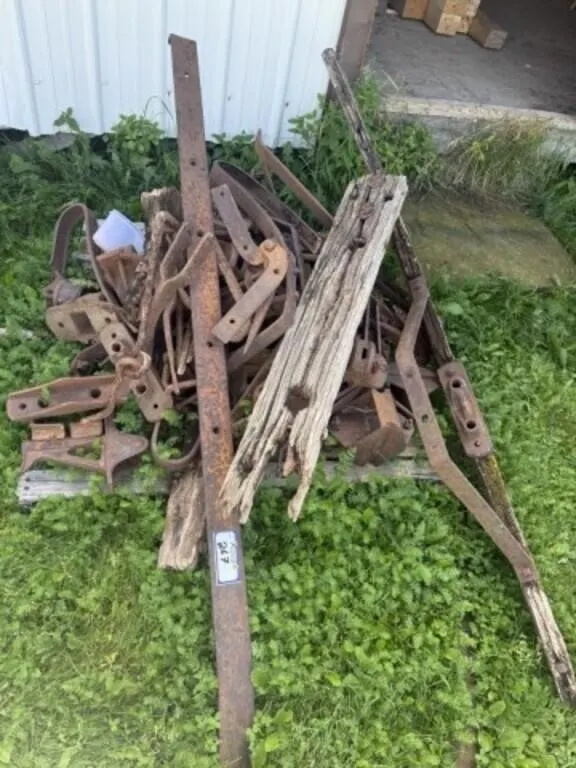 Pallet of Sleigh Parts