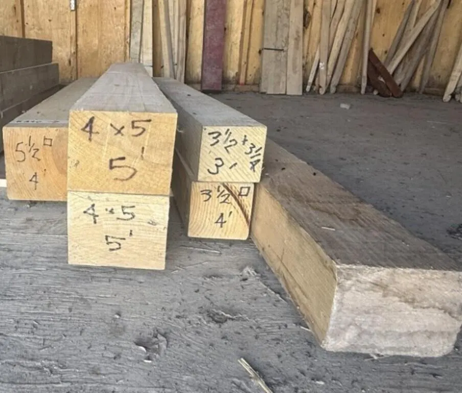 6 pcs Miscellaneous Timbers