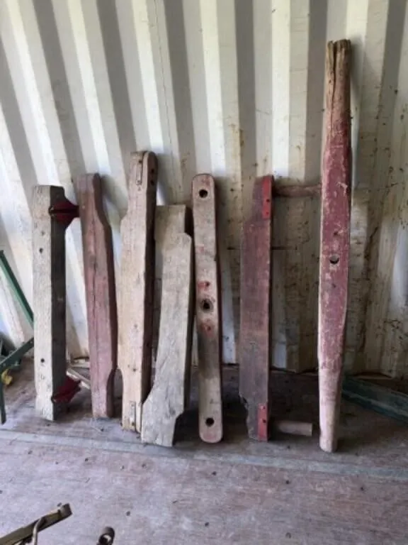 7 pcs Hardwood (Bunks, Benches, etc.)