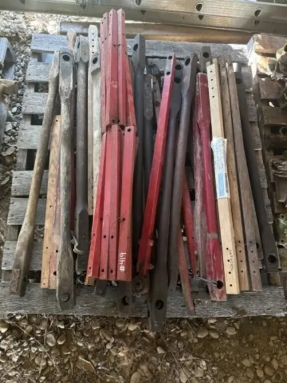 Pallet of Wooden Binder Parts including