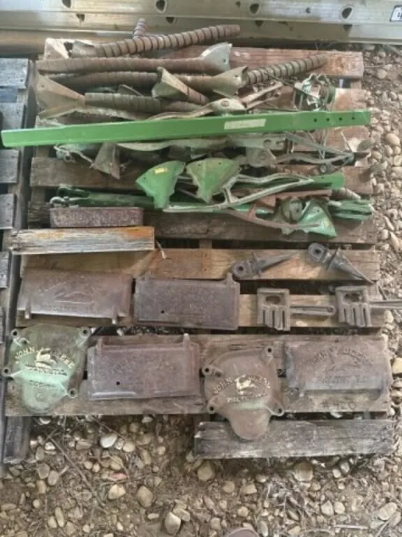 Pallet of John Deere Seed Drill Spouts,
