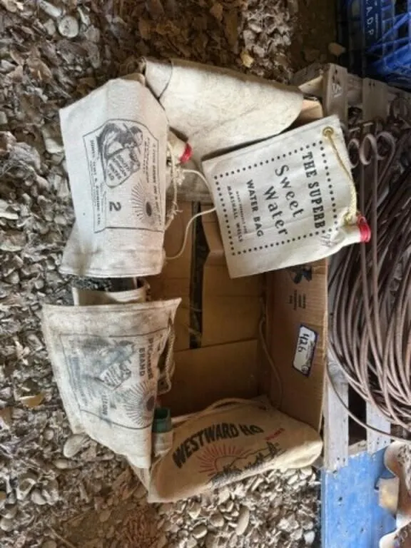 Box of 8 Water Bags - some unused