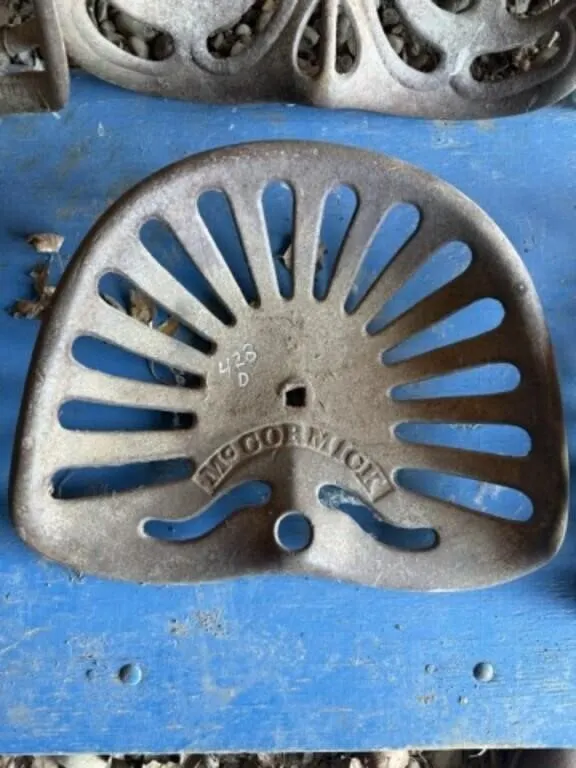 McCormick Cast iron Seat