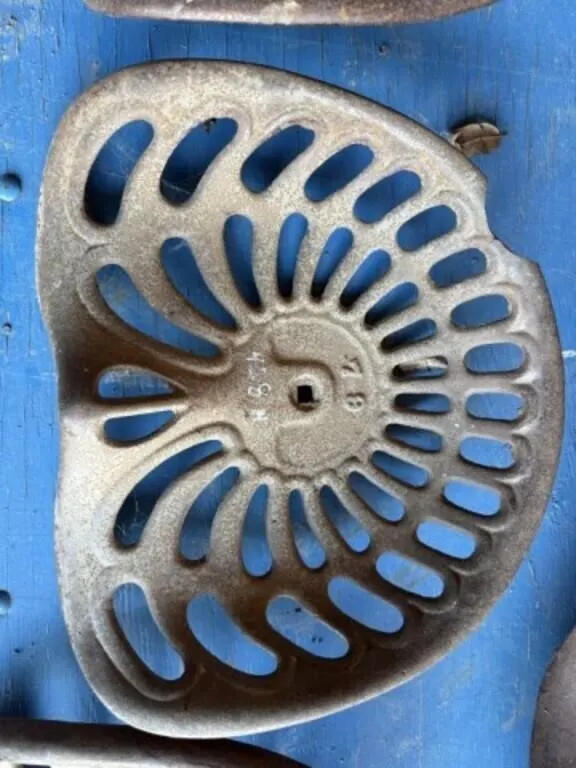 #79 Cast Iron Seat - Piece Missing