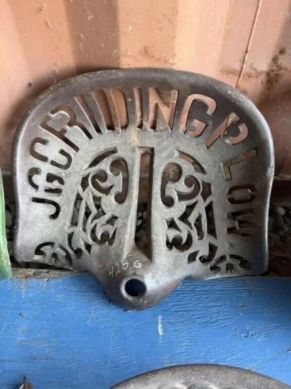 JGC Riding Plow Cast Iron Seat