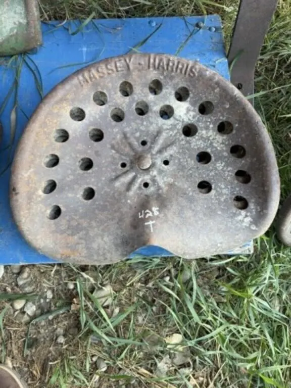 4 Tin Massey Harris Seats