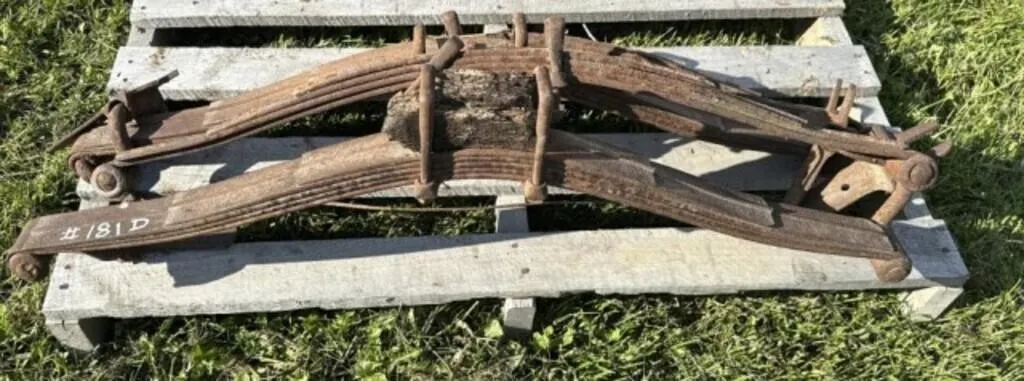 Pair of 2" Wagon Bolster Springs