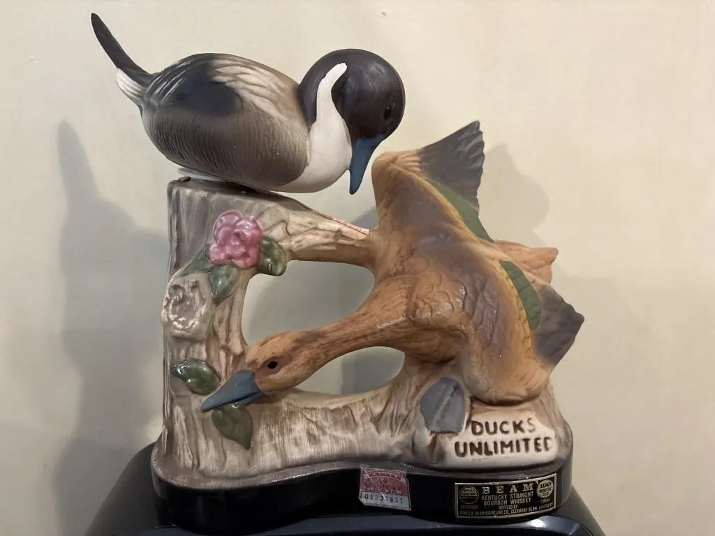Ducks Unlimited Jim Beam Decanter