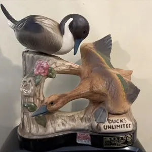 Ducks Unlimited Jim Beam Decanter