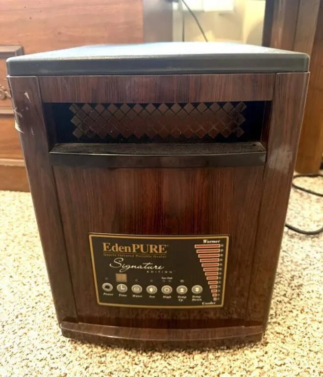 Eden Pure Quartz Infrared Portable Heater 13” x