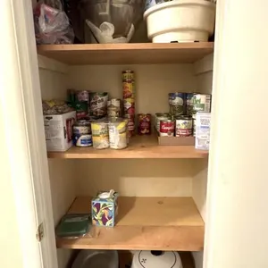 Contents of Hall Pantry Closet