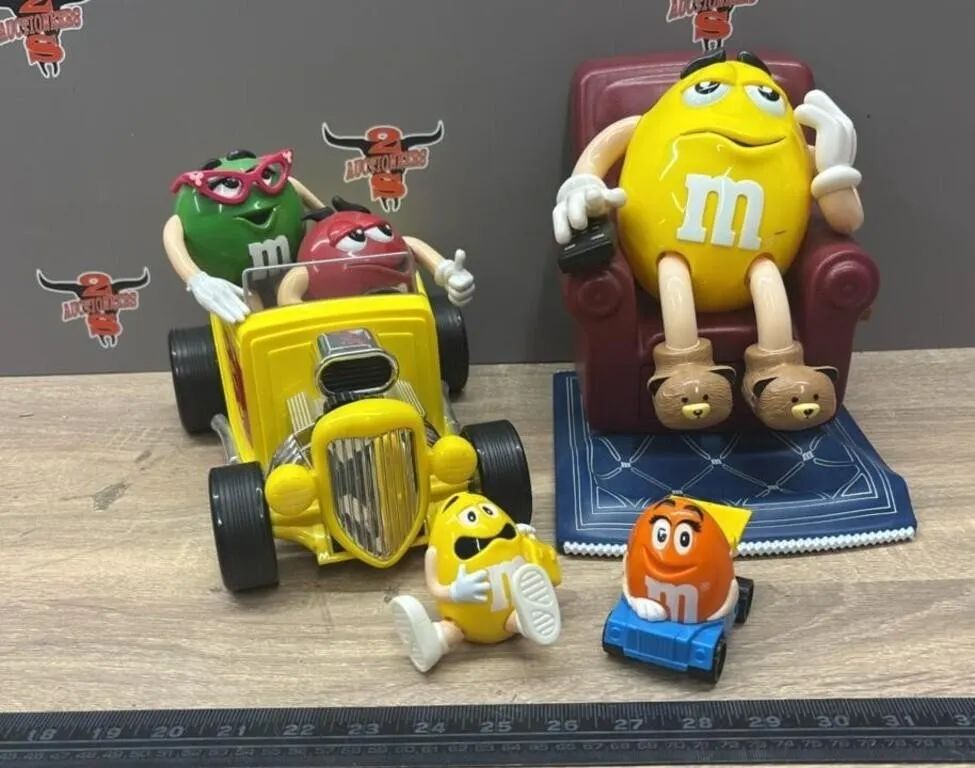 M&M Asst. Plastic Toys. Some Battery Operated.