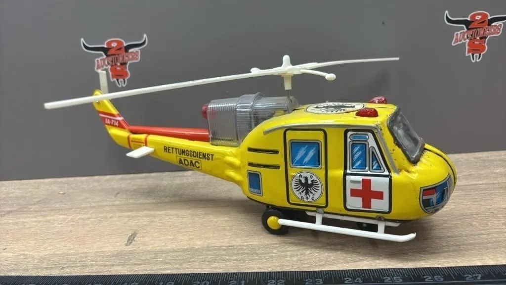 ADAC Tin Battery Operated Helicopter 1A-714.