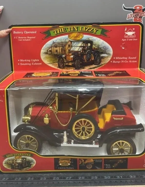 The Tin Lizzy - Light Up Head Lights, Smoking