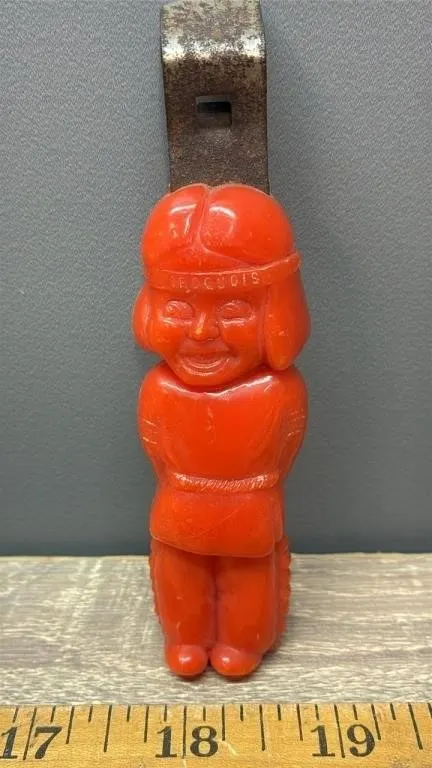 Iroquois Indian Head Beer Bottle Opener. *SC