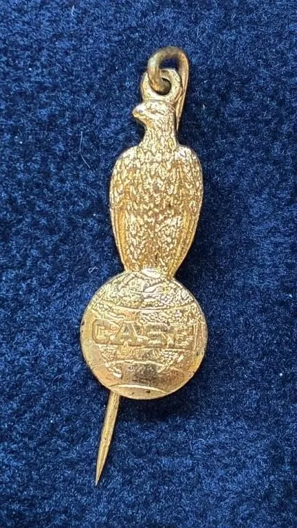 Vintage CASE Eagle Lapel Pin. *SC
