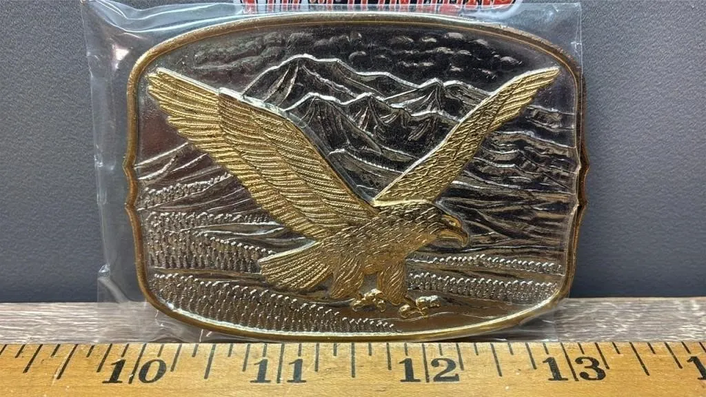 American Eagle 200th Anniversary Belt Buckle.