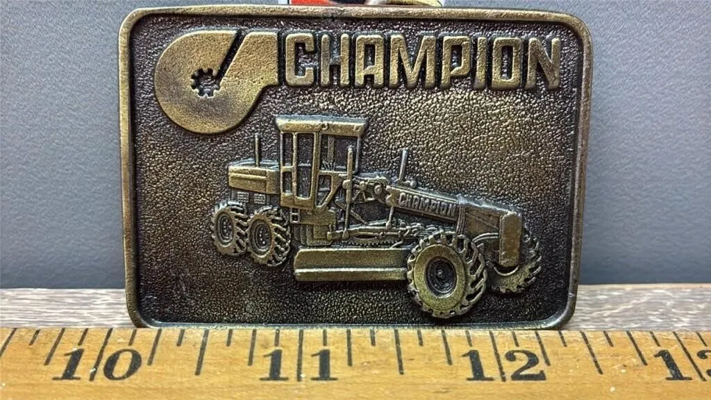 Champion Belt Buckle. *SC